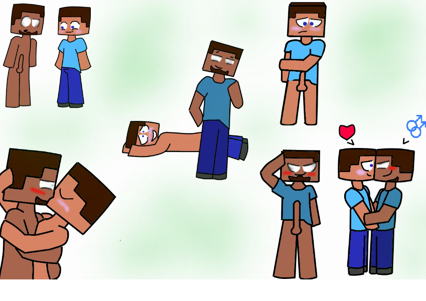 herobrine minecraft steve tagme