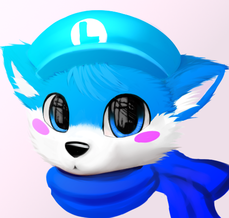 anthro blue_eyes blue_fur canine cute fur invalid_tag jamesfoxbr looking_at_viewer male mammal plain_background solo white_background young