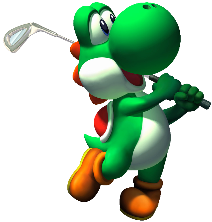 mario_golf mario_golf:_family_tour nintendo official_art yoshi