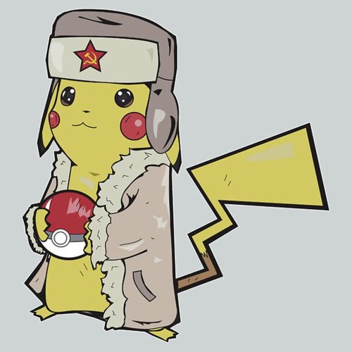ambiguous_gender anime black_eyes black_nose black_skin brown_eyes clothed clothing cute fur grasp grey_background half-dressed half_nude hat headgear holding jacket long_ears mammal mouse nintendo pikachu plain_background pointy_ears pok&#233;ball pok&#233;mon pok&eacute;ball pok&eacute;mon red_skin rodent rosy_cheeks russia shadow shiny solo standing star unknown_artist video_games yellow_fur young