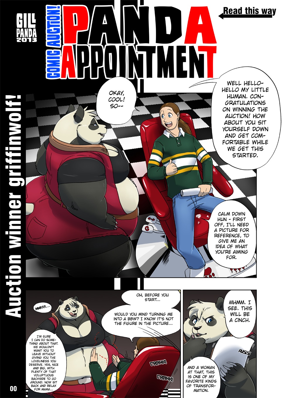 bear breasts chair comic english_text female gillpanda human mammal panda text