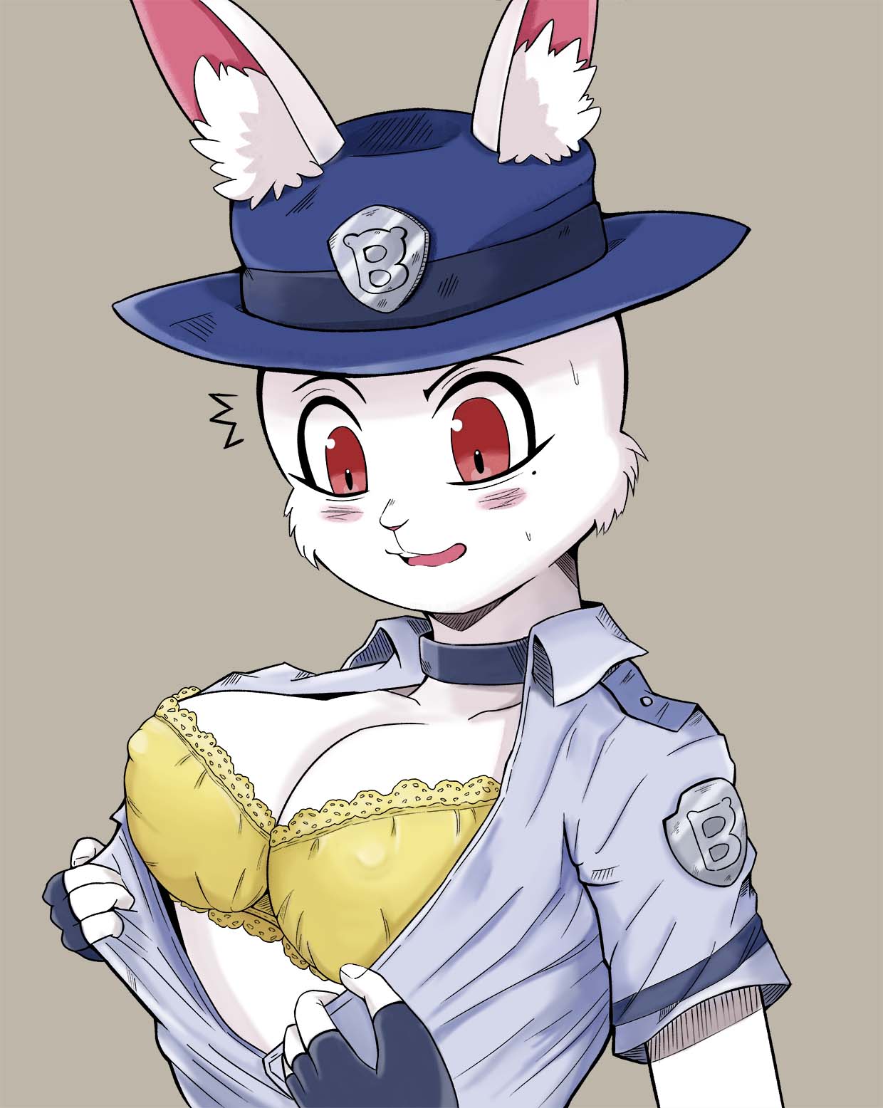 babybus bigmi_nono female hi_res lagomorph leporid mammal monkey_sheriff_(babybus) rabbit sheriff sheriff) solo spicylotor