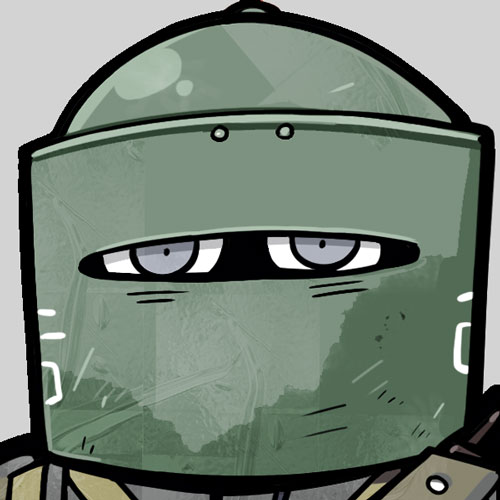 1other ambiguous_gender black_shirt brown_jacket buttons character_request check_copyright commentary_request copyright_request green_hat grey_background grey_eyes helm helmet jacket looking_at_viewer lowres portrait rainbow_six_siege shirt simple_background straight-on terada_tera