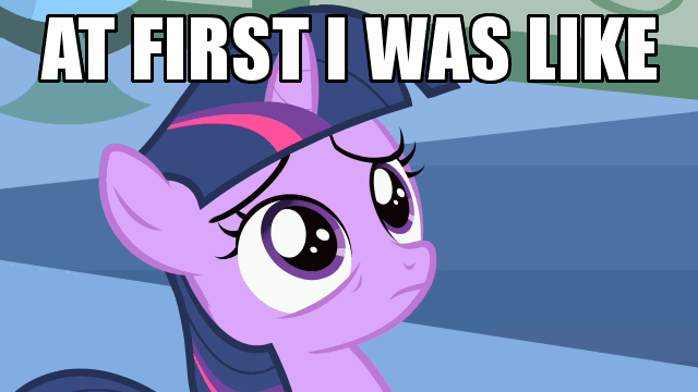 blinking english_text equine female feral friendship_is_magic hair horn humor mammal meme multi-colored_hair my_little_pony open_mouth purple_eyes reaction_image solo surprise text tongue twilight_sparkle_(mlp) unicorn young