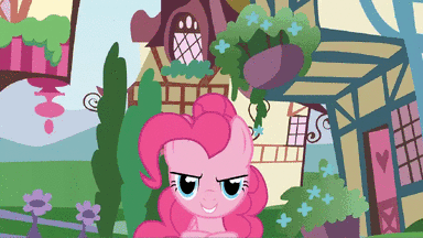 animated blue_eyes building clones equine female feral friendship_is_magic fur group hair headband horse house mammal my_little_pony naruto outside pink_fur pink_hair pinkie_pie_(mlp) pony unknown_artist