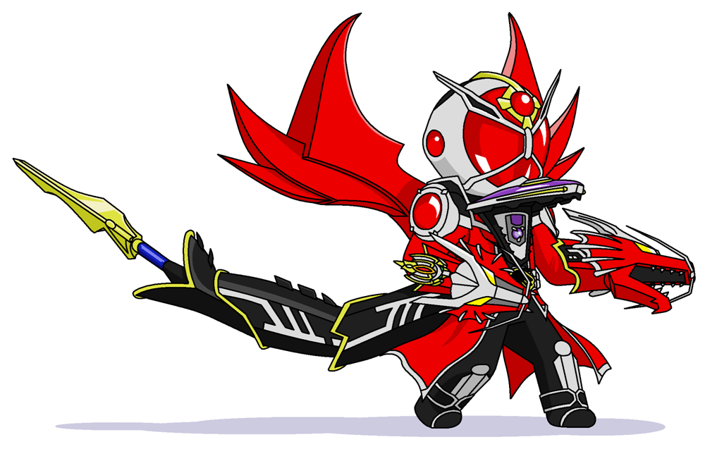belt dragon fusion kamen_rider kamen_rider_agito kamen_rider_agito_(series) kamen_rider_den-o kamen_rider_den-o_(series) kamen_rider_kiva kamen_rider_kiva_(series) kamen_rider_kuuga kamen_rider_kuuga_(series) kamen_rider_ryuki kamen_rider_ryuki_(series) kamen_rider_wizard kamen_rider_wizard_(series) male_focus mask open_mouth redol solo tail tailcoat wings