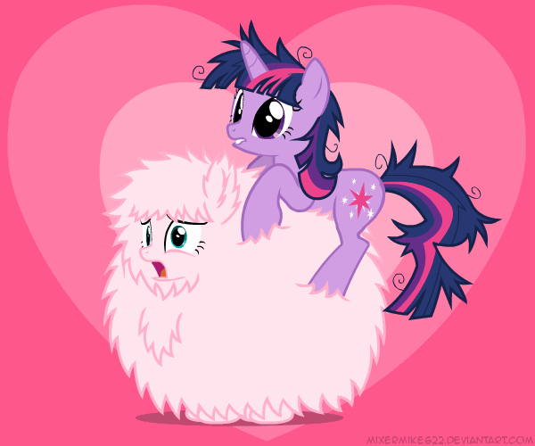 animated blue_eyes cutie_mark duo equine female feral fluffle_puff friendship_is_magic hair horn horse humping mammal mixermike622 my_little_pony non-consensual_hugging open_mouth pink_hair pony purple_eyes purple_hair simple_background twilight_sparkle_(mlp) two_tone_hair unicorn
