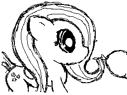 bamshark cum cum_on_face cumshot duo equine female feral fluttershy_(mlp) friendship_is_magic happy horse low_res male mammal monochrome my_little_pony open_mouth orgasm penis pony sex sketch straight unknown_artist