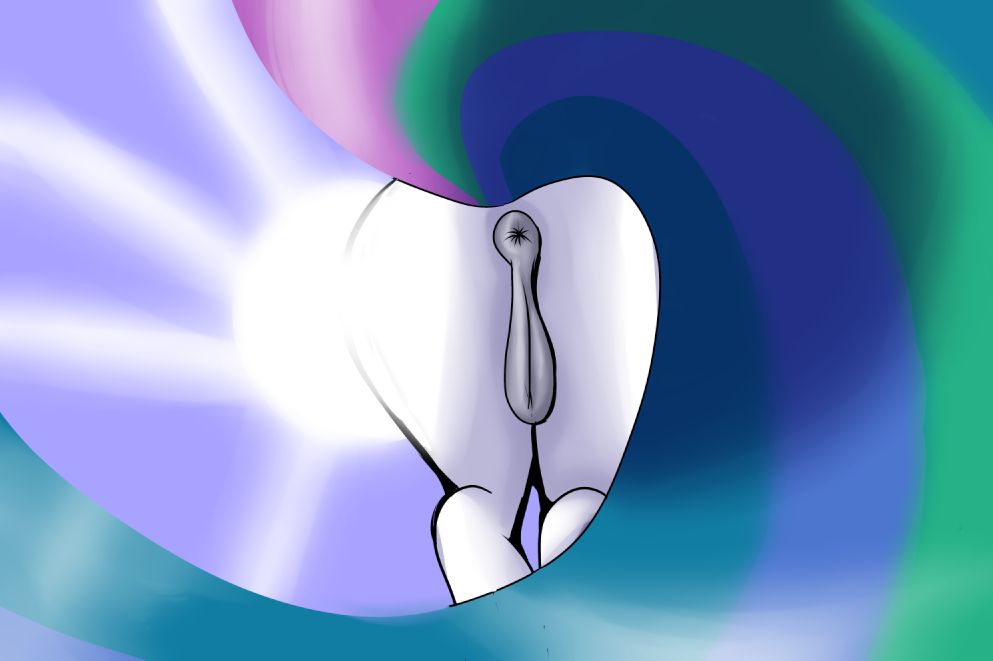 anus butt equine female friendship_is_magic hair horse mammal multi-colored_hair multicolored_tail my_little_pony pony princess princess_celestia(mlp) princess_celestia_(mlp) pussy ragingsemi royalty solo sun