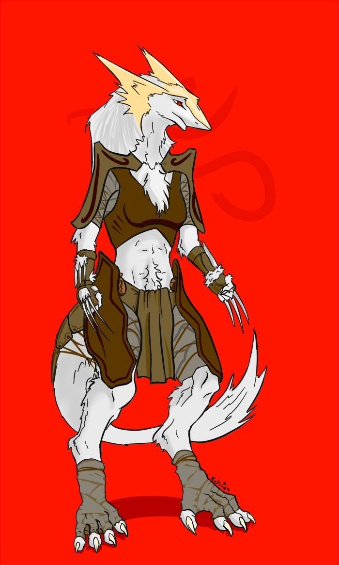 claws female kryvian leather sergal solo southern
