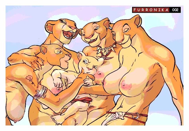 anthrofied breasts claws cub cute disney feline female furronika lion sarabi sarafina simba the_lion_king young