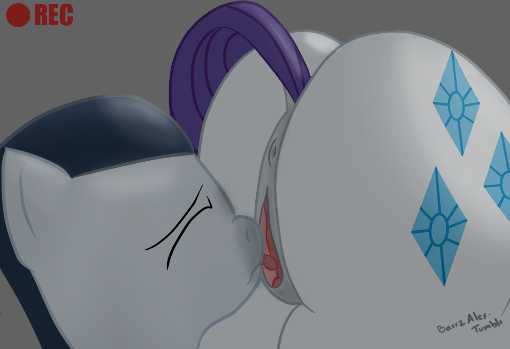 anus barrzalex cunnilingus duo equine female feral friendship_is_magic fur horse licking male mammal my_little_pony oral oral_sex pony pussy rarity_(mlp) rumble_(mlp) sex straight tongue vaginal white_fur