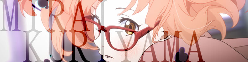 1girl glasses kuriyama_mirai kyoukai_no_kanata official_art