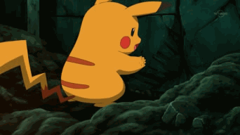 animated animated_gif lowres no_humans pikachu pokemon