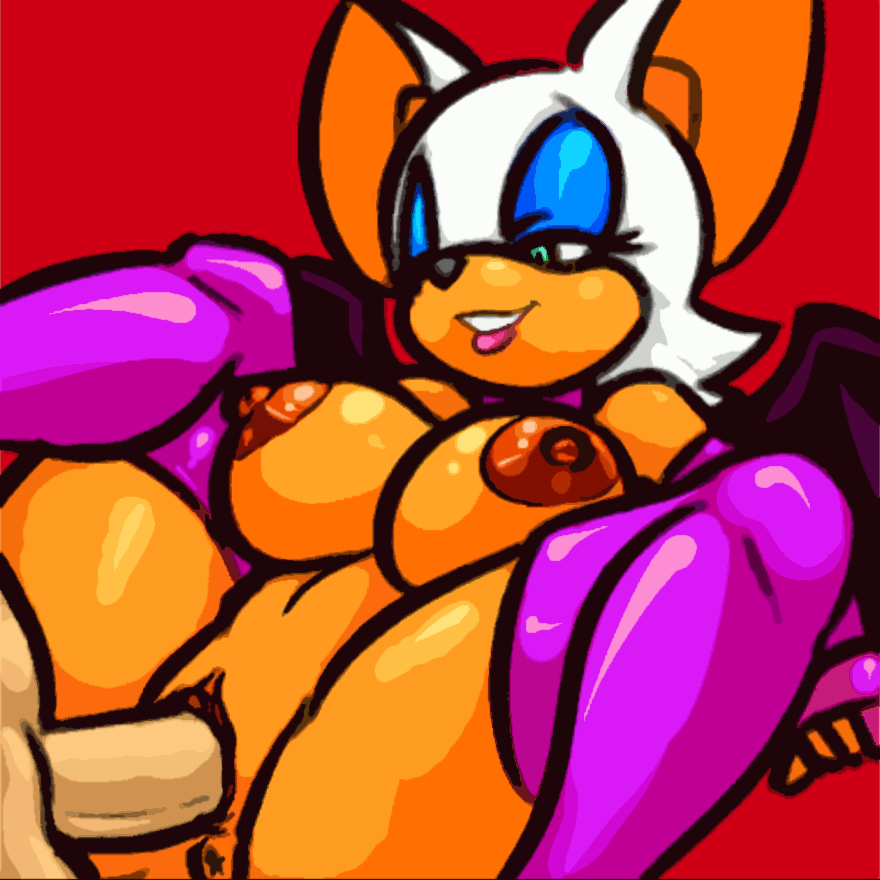 animated anthro anus areola bat big_breasts breasts colored duo erect_nipples erection faceless_male female hair huge_breasts lying male mammal missionary_position monochrome nipples nude on_back penetration penis plain_background pussy red_background rouge_the_bat sega sex smile sonic_(series) straight thecon vaginal vaginal_penetration