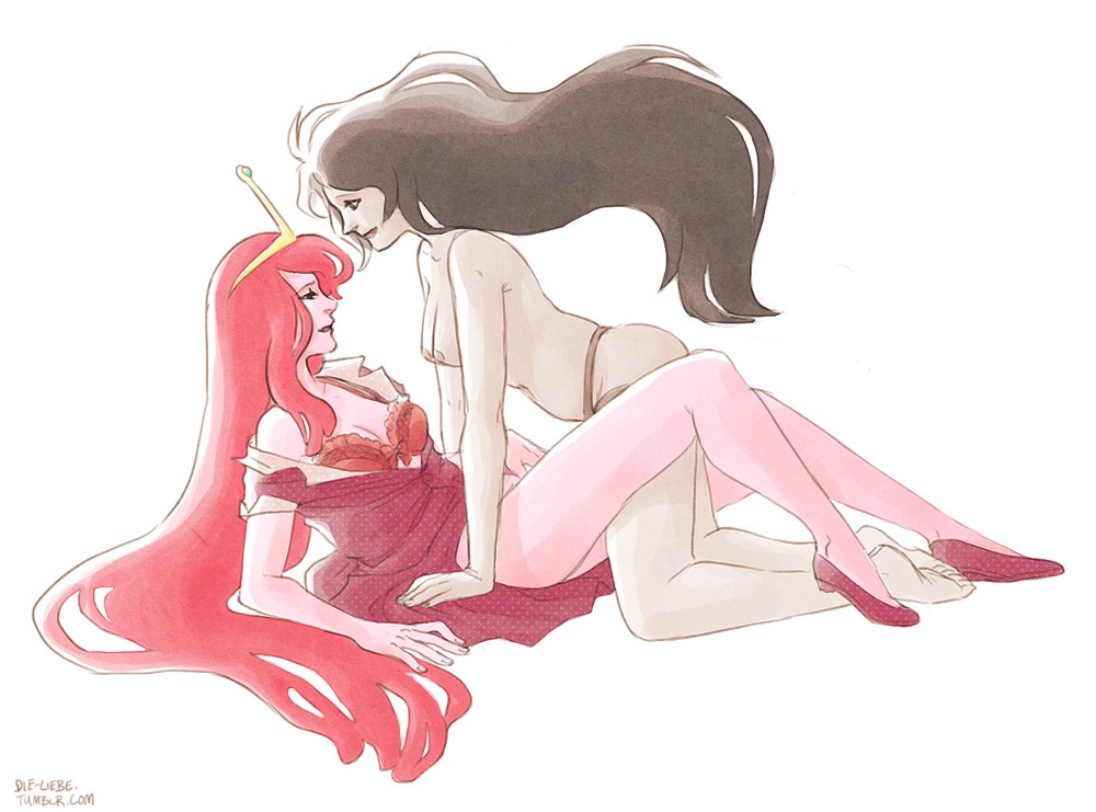 adventure_time marceline princess_bubblegum tagme