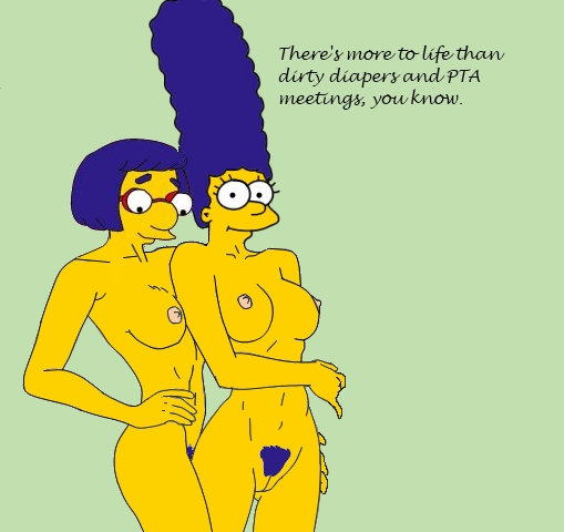 homerjysimpson luann_van_houten marge_simpson tagme the_simpsons