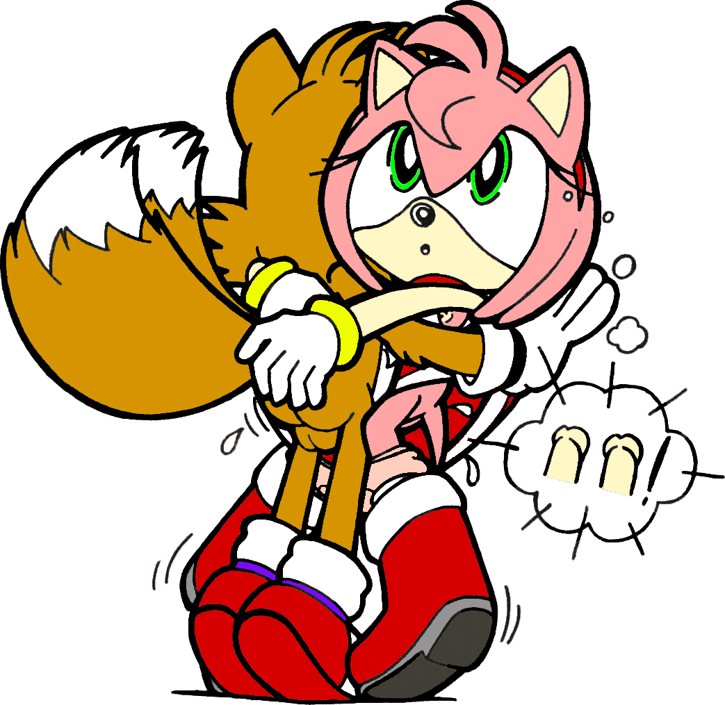 amy_rose sonic_team tagme tails
