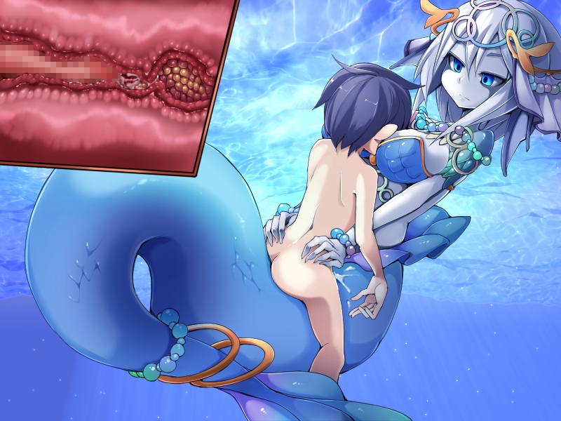 femdom luka luka_(mon-musu_quest!) mermaid mon-musu_quest! monster_girl queen