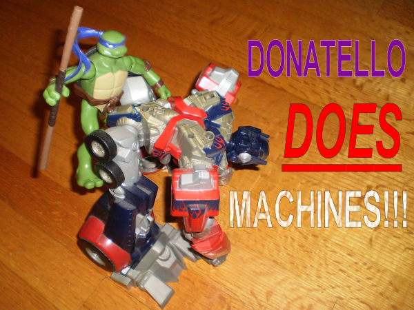 crossover donatello optimus_prime teenage_mutant_ninja_turtles transformers
