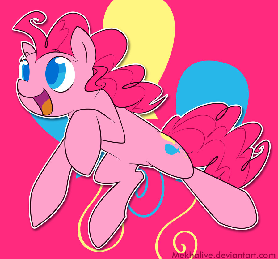 balloon blue_eyes cutie_mark equine female feral friendship_is_magic hair happy horse mammal mekhalive my_little_pony pink_hair pinkie_pie_(mlp) pony smile solo
