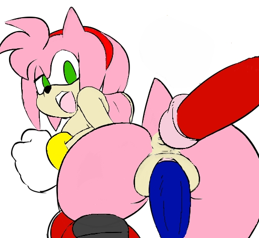 amy_rose animal_ears anus breasts butt colored female hairband hedgehog is is_(artist) looking_at_viewer male mammal nude open_mouth penetration penis pussy rouge_the_bat sega sex side_boob sonic_(series) sonic_the_hedgehog straight unwanted_fox vaginal vaginal_penetration