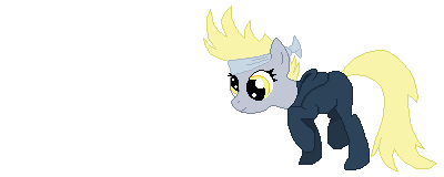 alpha_channel animated bandanna blonde_hair derp_eyes derpy_hooves_(mlp) equine female feral friendship_is_magic hair horse mammal my_little_pony plain_background pony skinsuit sneaking solo tomdantherock transparent_background