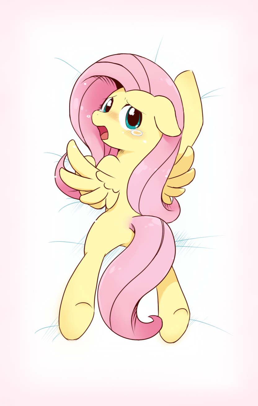equine female feral fluttershy_(mlp) friendship_is_magic horse mammal my_little_pony pegasus pony solo wings