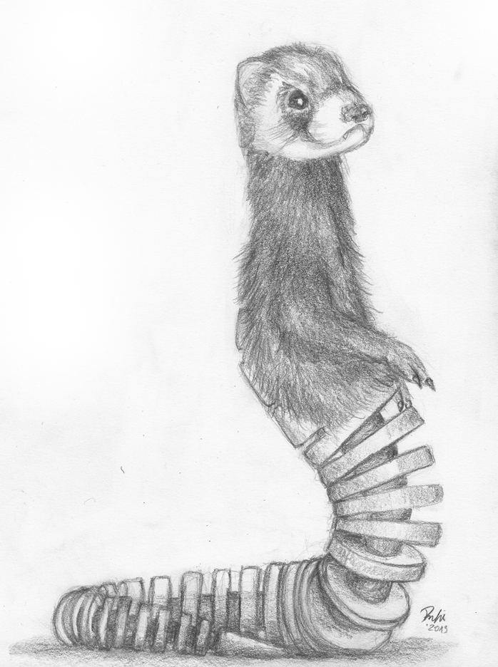ambiguous_gender black_and_white bone cyborg feral ferret foxia greyscale mammal monochrome mustelid reptile scalie skeleton sketch snake solo surreal what_has_science_done where_is_your_god_now