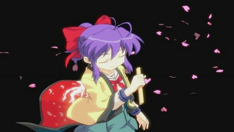 age_progression animated animated_gif ass_expansion blue_eyes breast_expansion green_eyes lowres nidaime_wa_mahou_shoujo purple_hair red_hair source_request tattoo