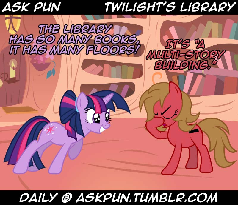 bad_joke comic cutie_mark equine female feral friendship_is_magic horse humor joke mammal my_little_pony nightmaremoons pony pun pun_pony tumblr twilight_sparkle_(mlp)
