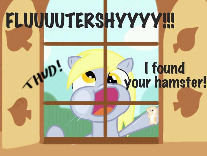 derpy_hooves_(mlp) equine eyes friendship_is_magic fur grey_fur hair hamster horse mammal my_little_pony pony rodent text window yellow_eyes