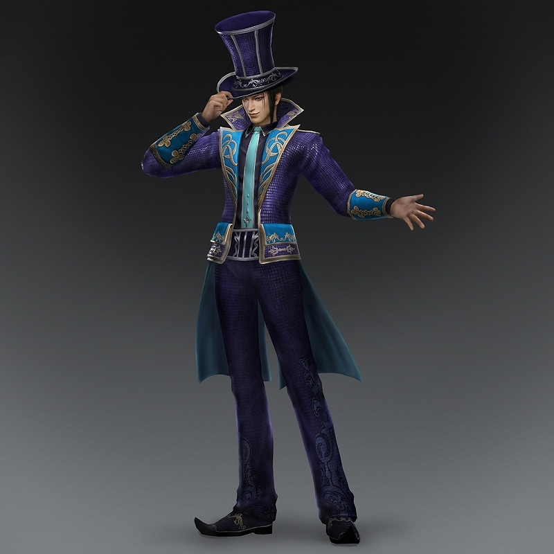 alternate_costume hat magician shin_sangoku_musou sima_yi top_hat