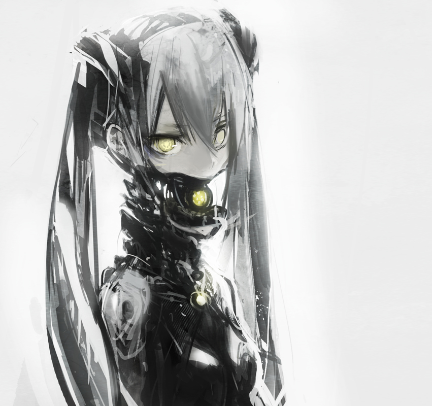 417_(to_i_chi) android calne_ca hatsune_miku long_hair original solo twintails vocaloid