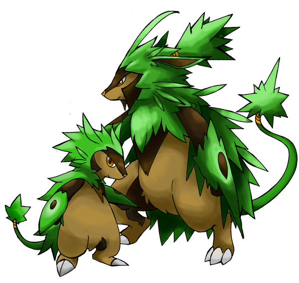 chespin evolution fakemon pokemon pokemon_(game) pokemon_xy porcupine