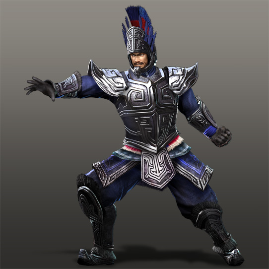 alternate_costume armor helmet male male_focus pang_de shin_sangoku_musou
