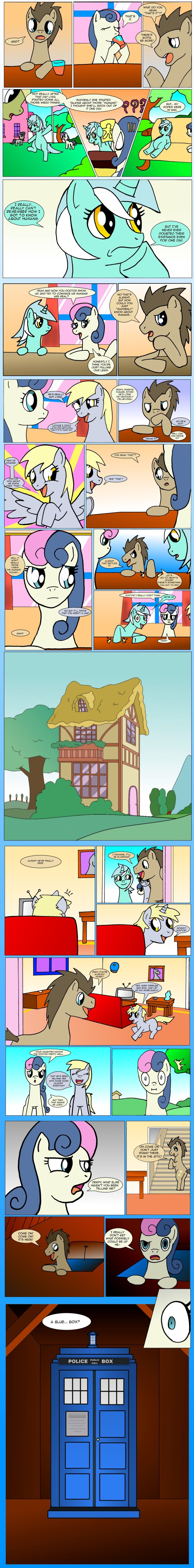 blonde_hair blue_eyes bonbon_(mlp) brown_fur brown_hair building comic cup cutie_mark derpy_hooves_(mlp) dialog dinky_hooves_(mlp) doctor_whooves_(mlp) drink edowaado english_text equine eyes eyes_closed female feral friendship_is_magic fur green_fur grey_fur group hair horn horse inside lyra_(mlp) lyra_heartstrings_(mlp) male mammal my_little_pony pegasus pony sitting smile sofa standing table text tree two_tone_hair unicorn white_fur window wings yellow_eyes