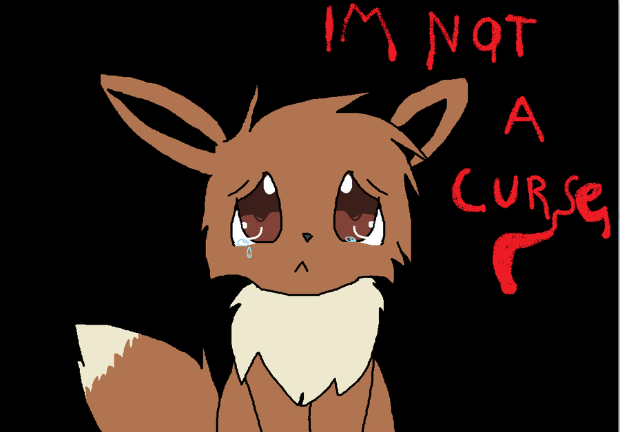 bigger_version_at_the_source black_background brown_eyes brown_fur canine creepypasta crying duskypikachu eevee english_text fur lonliness looking_at_viewer mammal nintendo plain_background pok&#233;mon pok&eacute;mon sad solo tears text video_games
