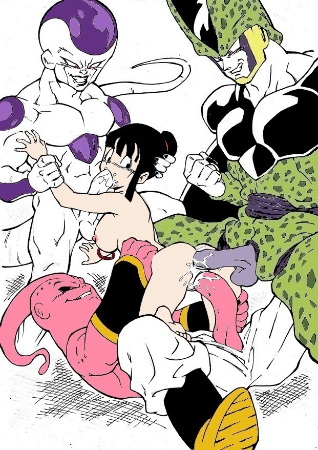 cell chichi dragon_ball_z frieza majin_buu marcerx