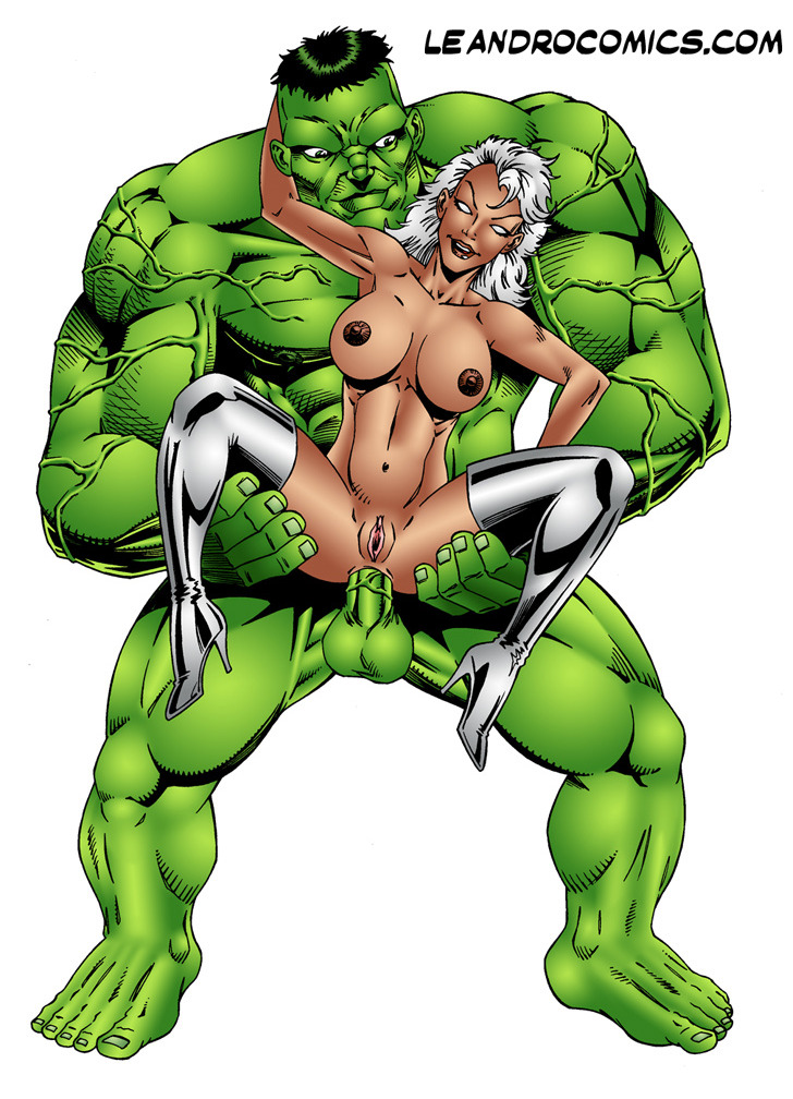 hulk hulk_(series) leandro_comics marvel storm x-men