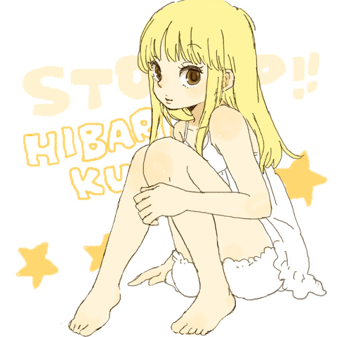 androgynous blonde_hair long_hair lowres oldschool oozora_hibari stop!_hibari-kun trap