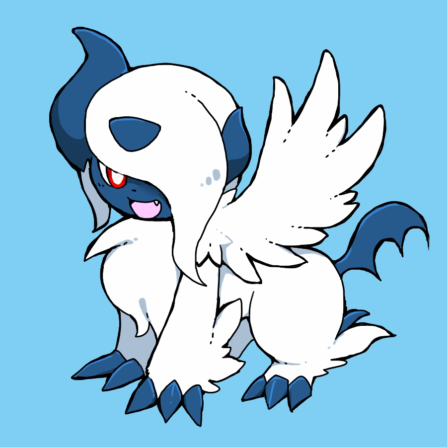 absol mega_absol mega_evolution_(pokemon) mega_pokemon pokemon pokemon_(game) pokemon_xy wings