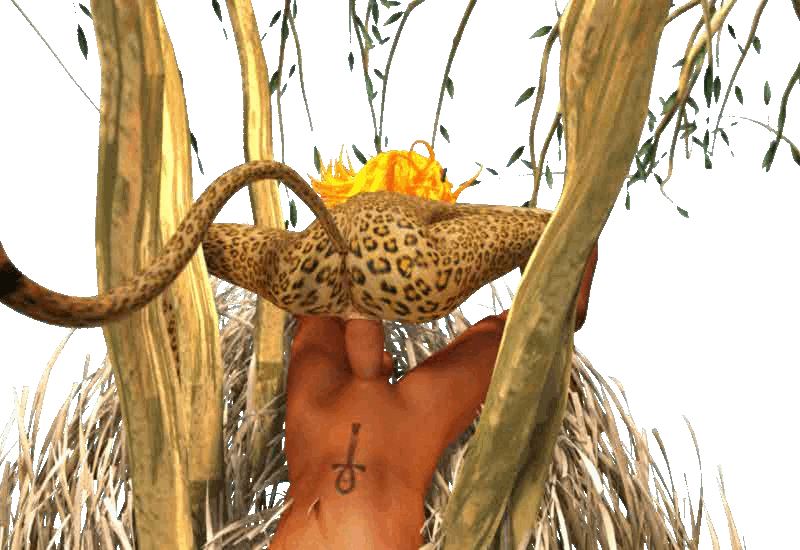 3d_(artwork) 3d_animation 3dgspot animated ankh anthro big_breasts breasts cheetah clipping digital_media_(artwork) duo felid feline female fur hair human humanoid male male/female mammal meanne nest nude orange_hair plant sex spots spotted_body spotted_fur spotted_skin tail tree