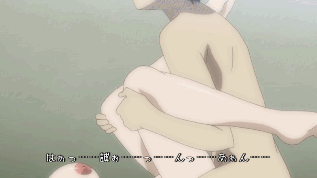 animated animated_gif inori_ashikaga missionary nude sex shiny_days text vaginal