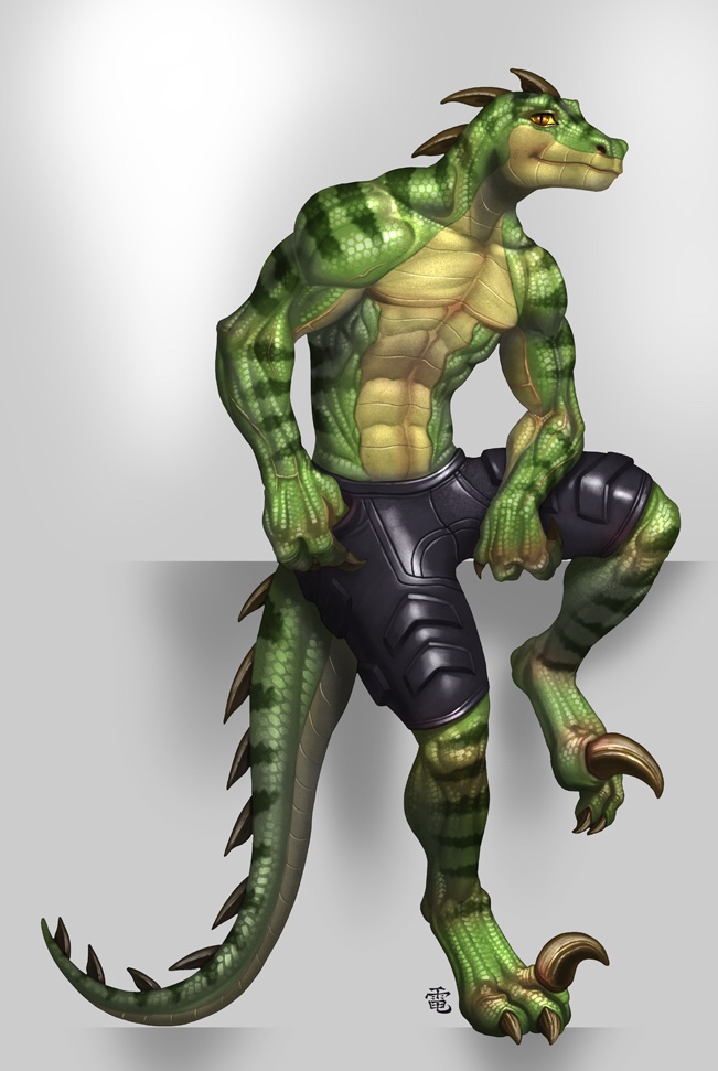 abs anthro avoid_posting biceps claws clothed clothing dinosaur dromaeosaurid inert-ren looking_at_viewer male muscular muscular_male pants pecs pose reptile scales scalie shorts simple_background sitting solo spikey theropod toes topless vein velociraptor