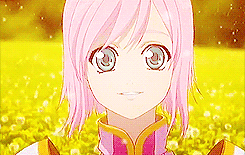 animated animated_gif estellise_sidos_heurassein lowres pink_hair source_request tales_of_(series) tales_of_vesperia