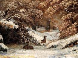 deer landscape painting scenery tagme