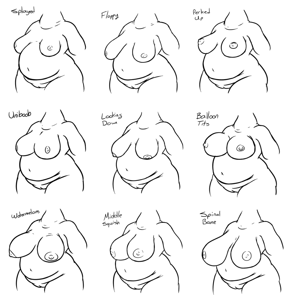 breasts chubby eddy_okapi female nipples nude overweight