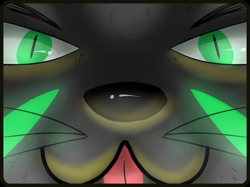 face fennec fox green_eyes green_markings izzy223 mammal markings slit_pupils stripes teal vix