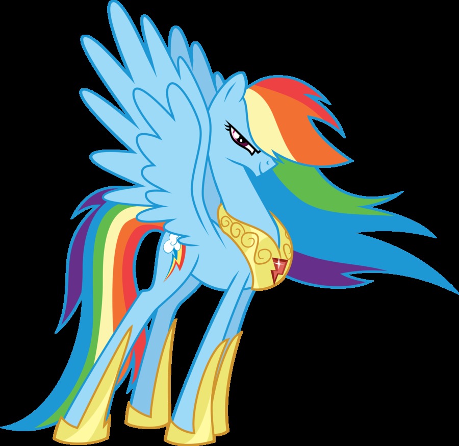 ambiguous_gender bigger_version_at_the_source blue_fur cutie_mark equine feral friendship_is_magic hair jewelry looking_at_viewer multi-colored_hair multiversecafe my_little_pony pegasus princess rainbow_dash_(mlp) royalty solo wings
